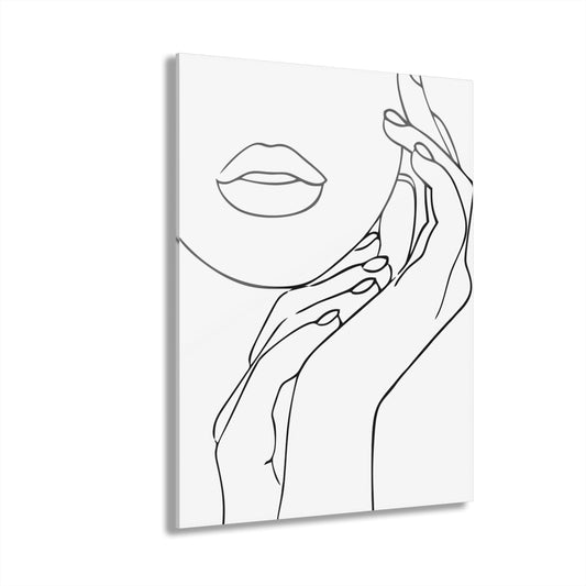 6771 Line Art Premium Acrylic Wall Art