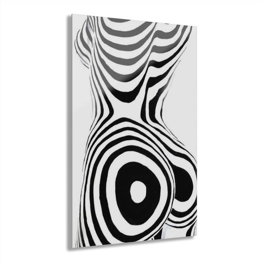 2323 Nudity Premium Acrylic Wall Art