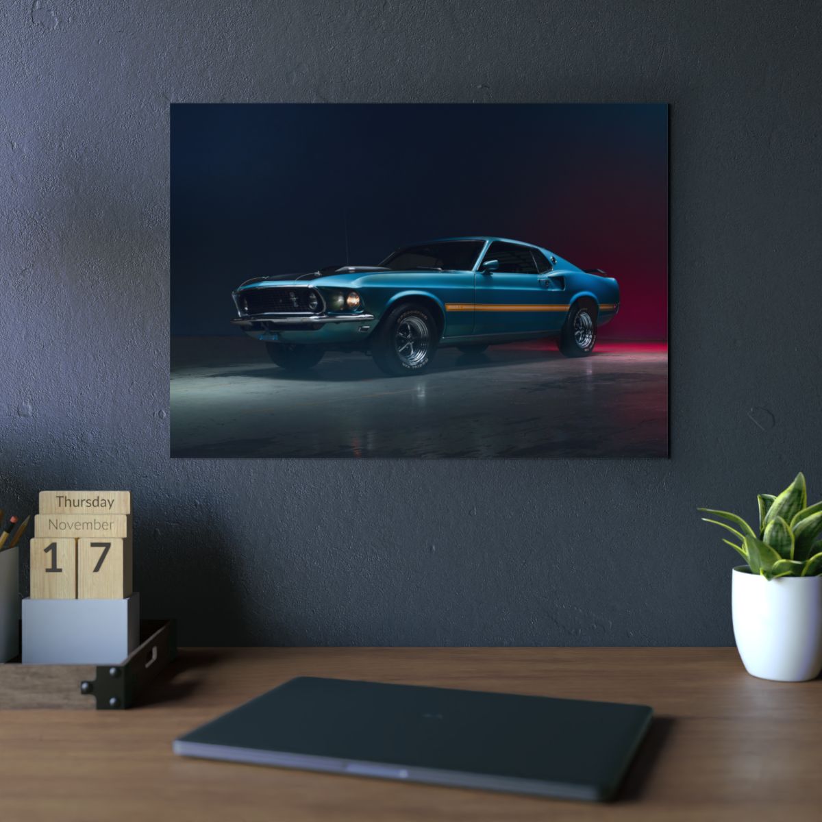 Line Ford 4K Aluminium Composite Wall Art