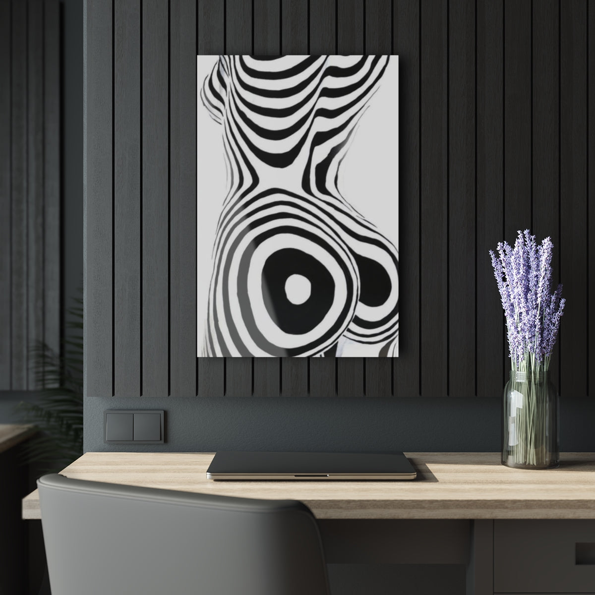 2323 Nudity Premium Acrylic Wall Art