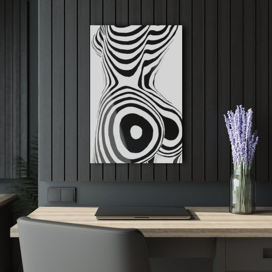 2323 Nudity Premium Acrylic Wall Art