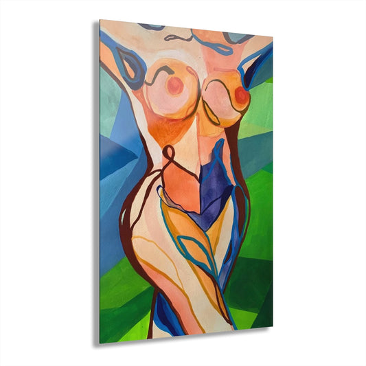 3354 Nudity Premium Acrylic Wall Art