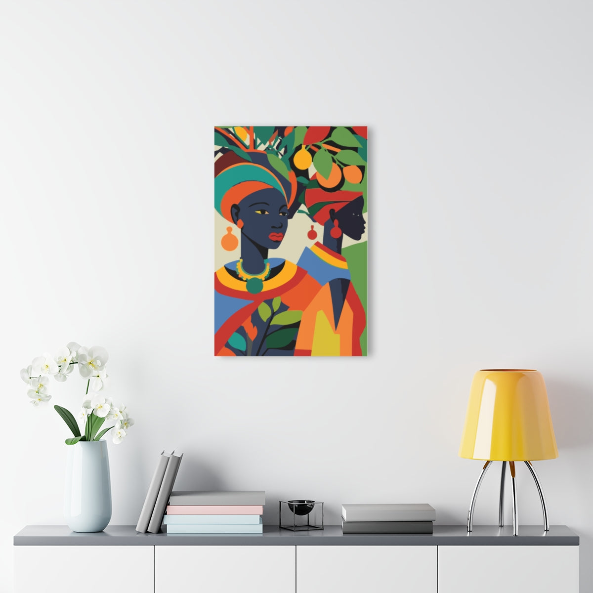 Colour Painting Premium Acrylic Wall Art