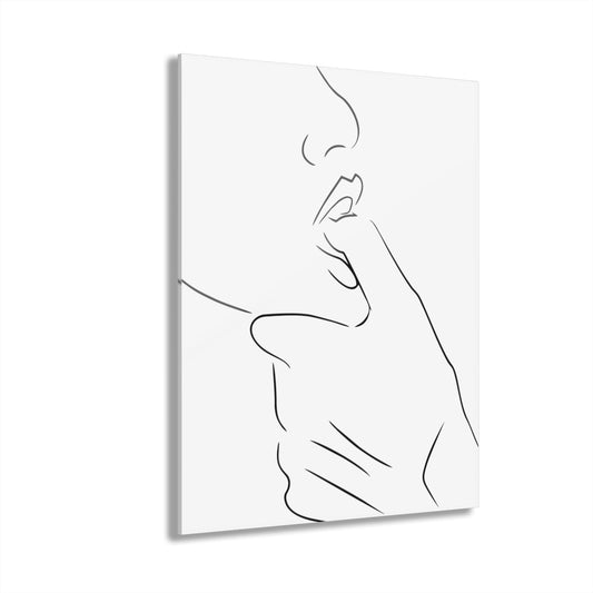 0021 Line Art Premium Acrylic Wall Art