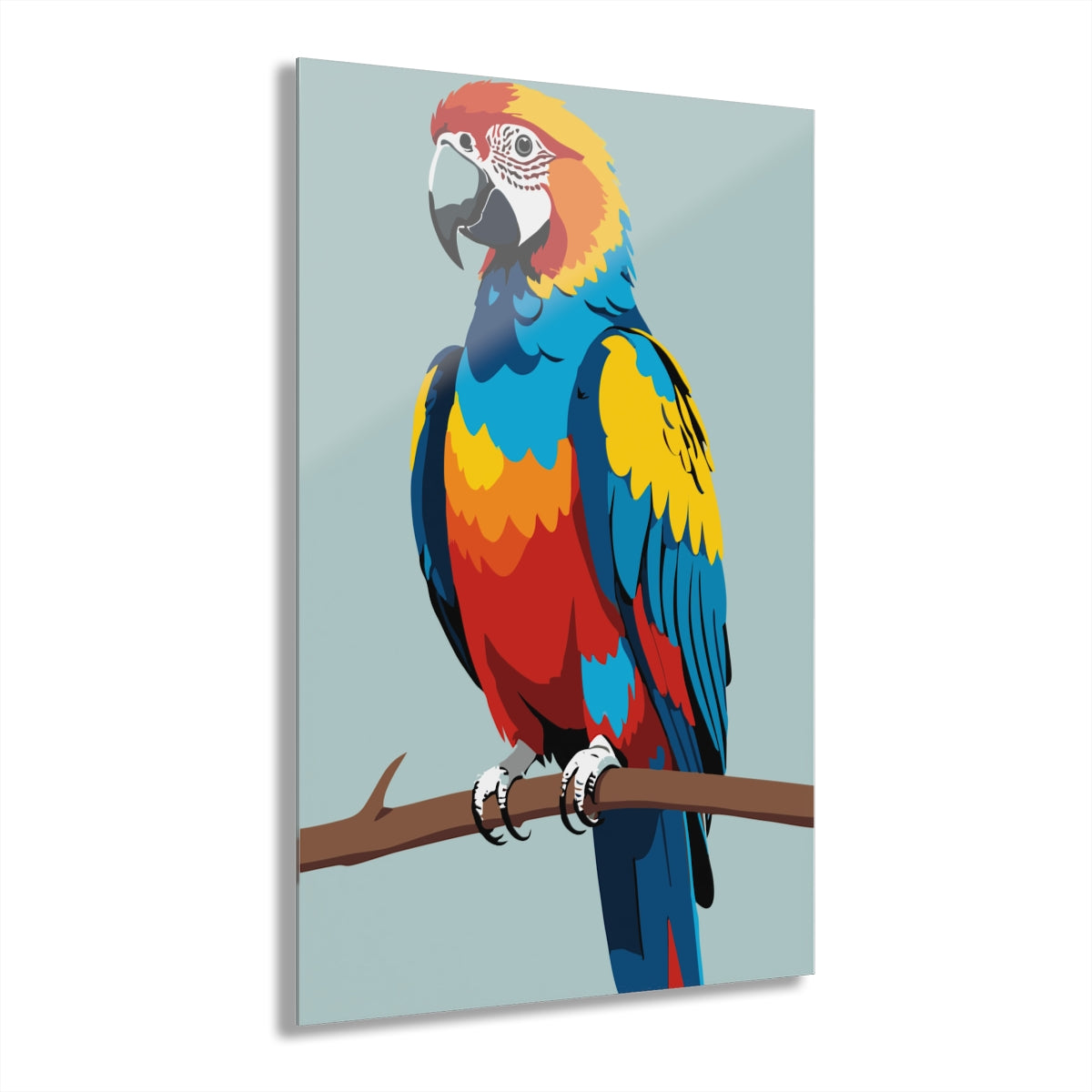 Talking Bird Premium Acrylic Wall Art