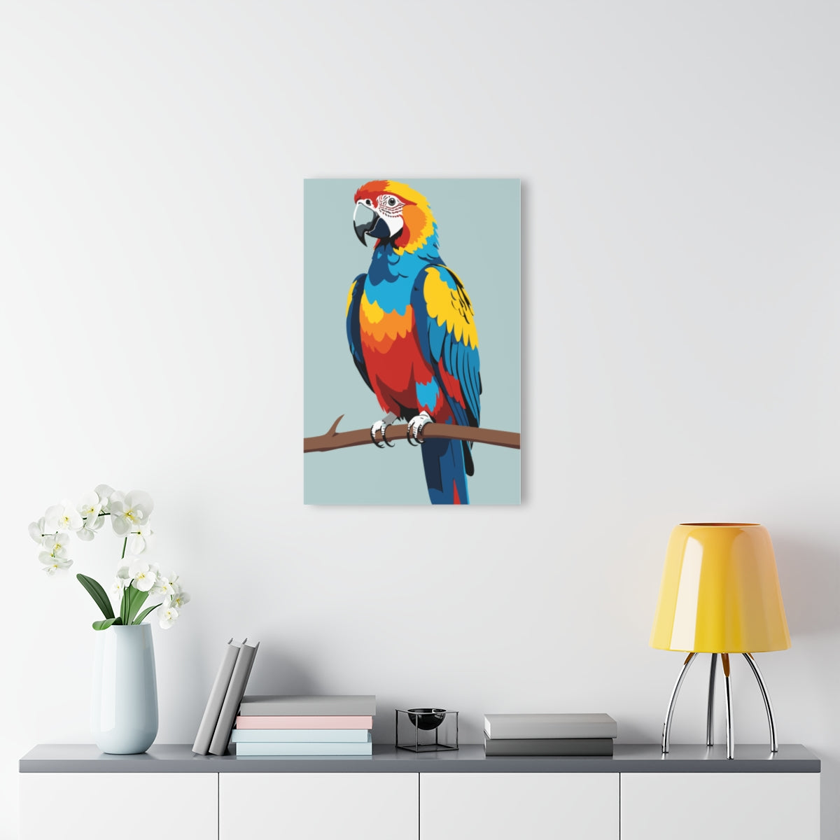 Talking Bird Premium Acrylic Wall Art