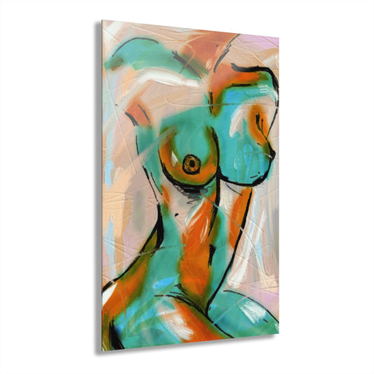 3392 Nudity Premium Acrylic Wall Art