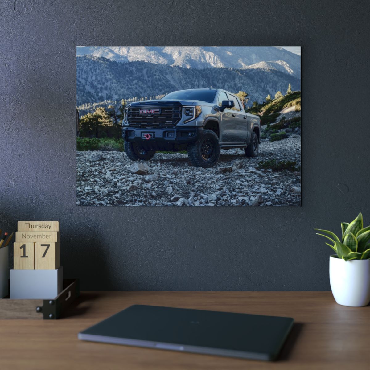 GMC 4K Aluminium Composite Wall Art