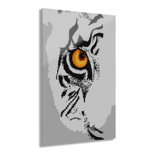 Tiger Eye Premium Acrylic Wall Art