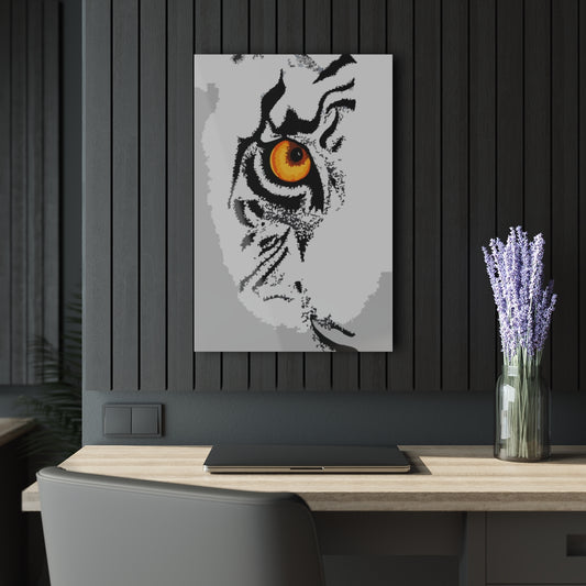 Tiger Eye Premium Acrylic Wall Art