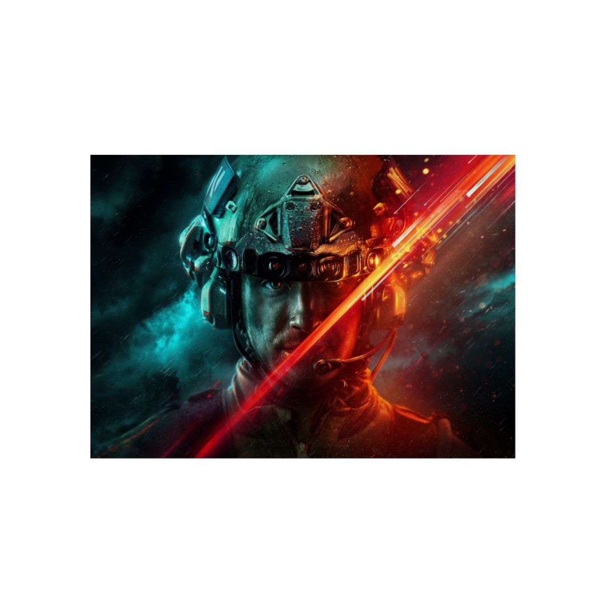 Warfare 4K Aluminium Composite Wall Art