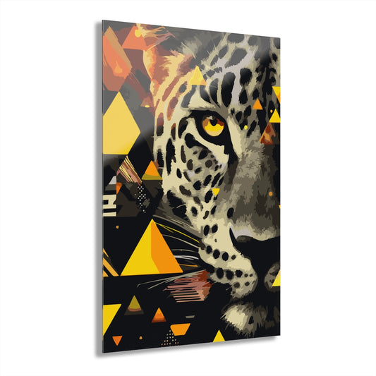 Fiery Tiger Premium Acrylic Wall Art
