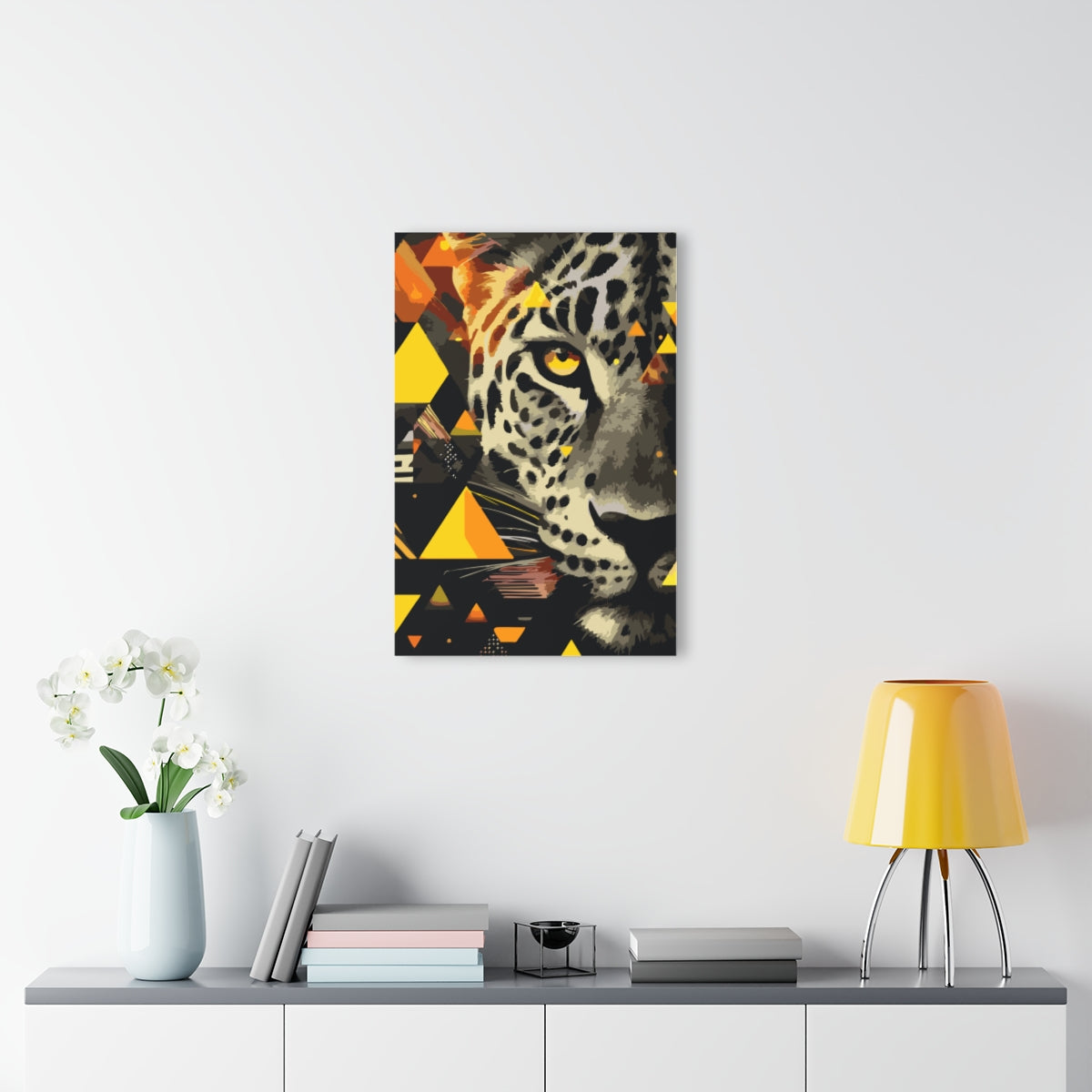 Fiery Tiger Premium Acrylic Wall Art