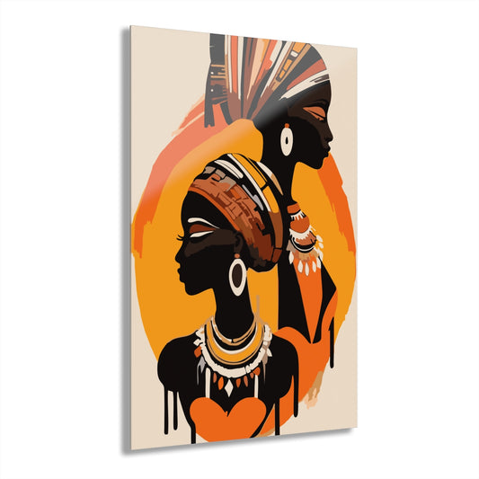 African Skin Premium Acrylic Wall Art
