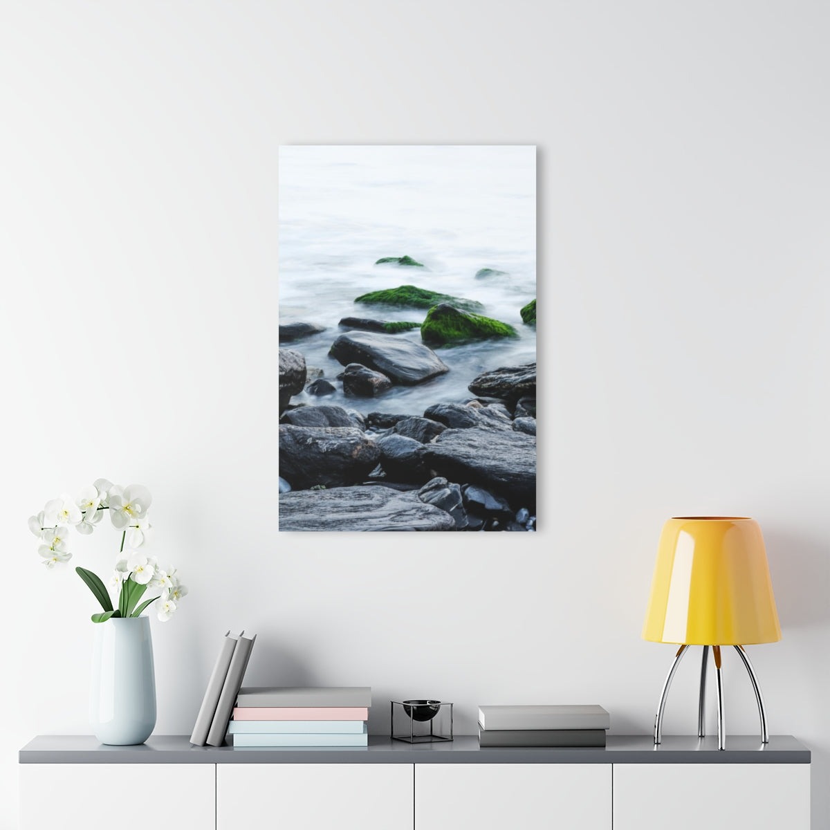 Water Stones Premium Acrylic Wall Art