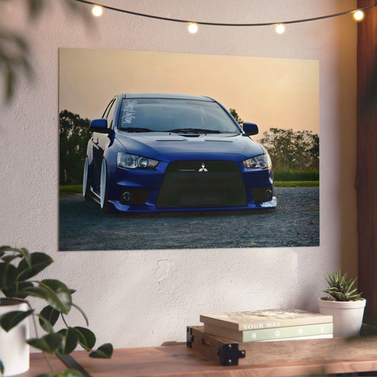 Mitsubishi 4K Aluminium Composite Wall Art