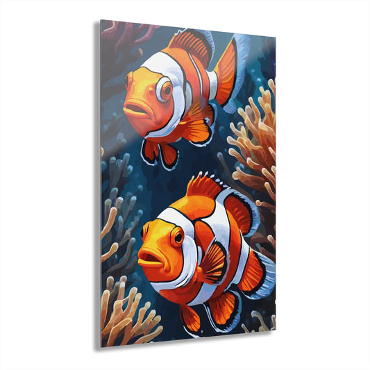 Fishes Premium Acrylic Wall Art