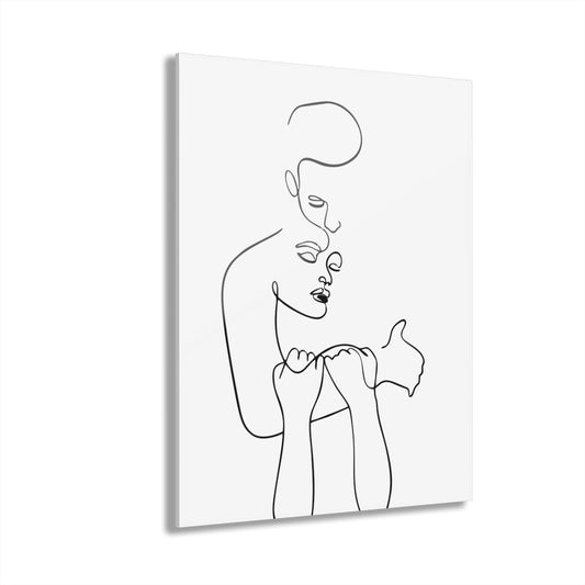 6550 Line Art Premium Acrylic Wall Art