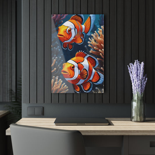 Fishes Premium Acrylic Wall Art