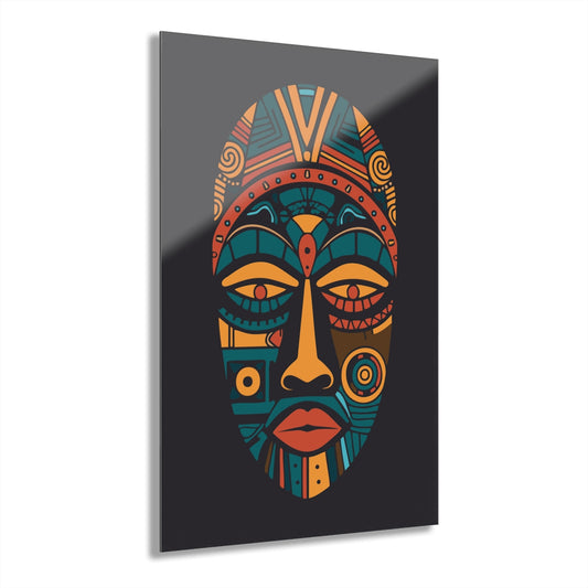 Mask Premium Acrylic Wall Art
