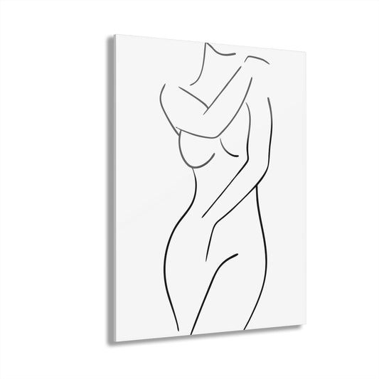 3501 Line Art Premium Acrylic Wall Art