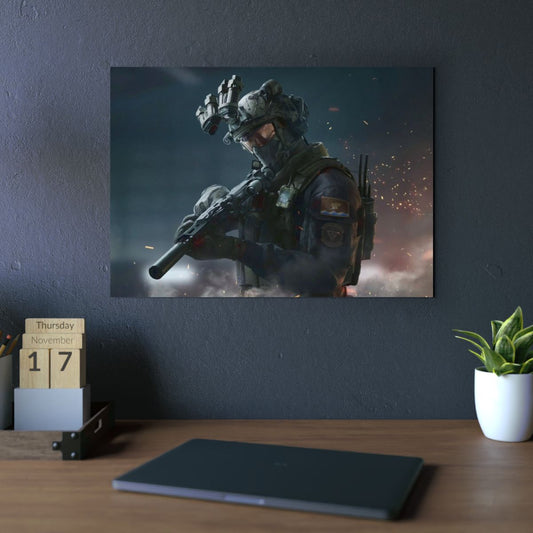 Call Of Duty 4K Aluminium Composite Wall Art