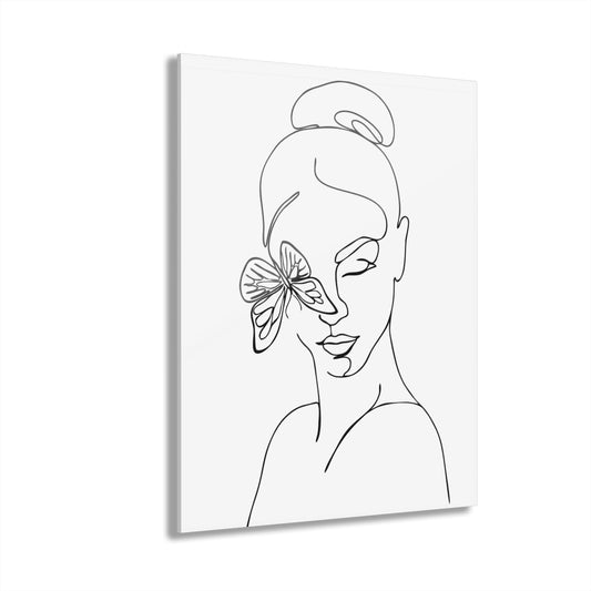 3398 Line Art Premium Acrylic Wall Art