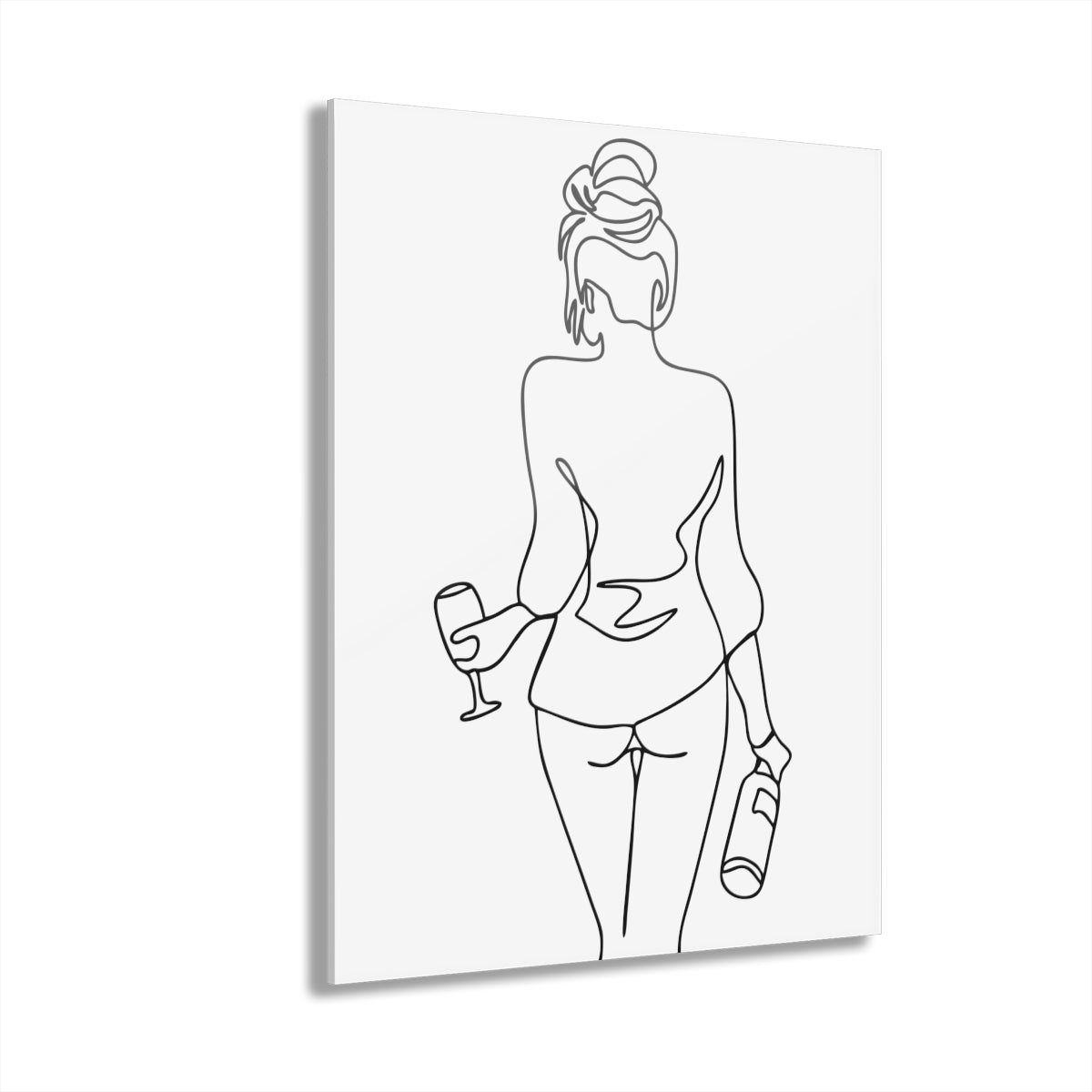 3398 Line Art Premium Acrylic Wall Art