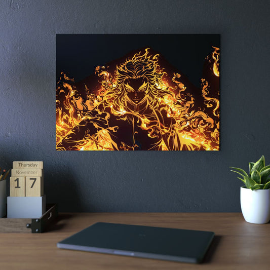 Rengoku 4K Aluminium Composite Wall Art