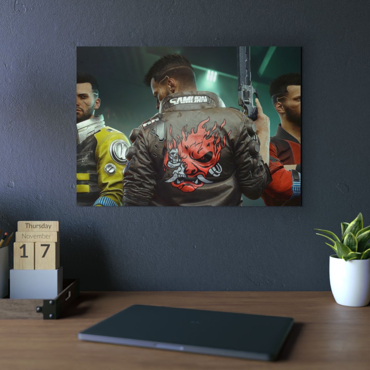 Cyberpunk 4K Aluminium Composite Wall Art