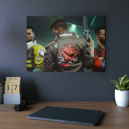 Cyberpunk 4K Aluminium Composite Wall Art