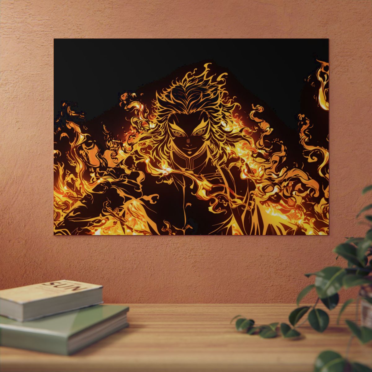 Rengoku 4K Aluminium Composite Wall Art