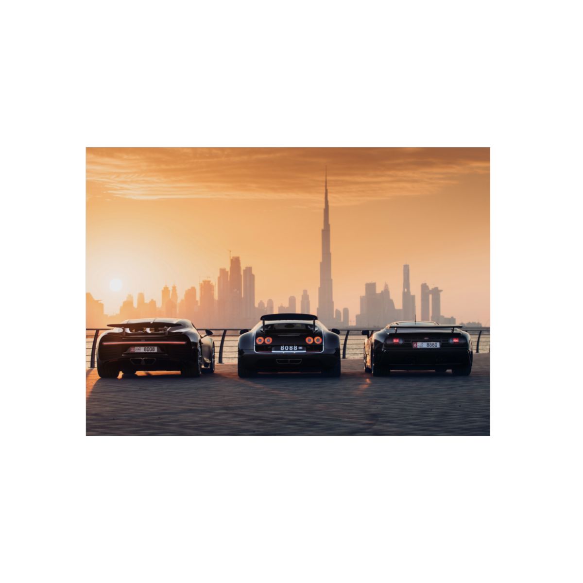 Parked 4K Aluminium Composite Wall Art