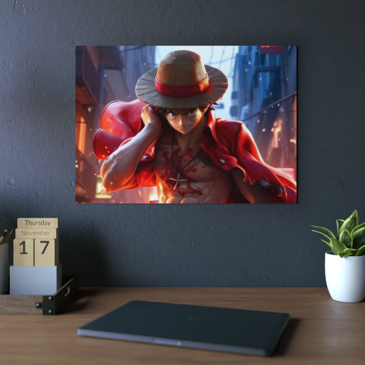 Luffy 4K Aluminium Composite Wall Art