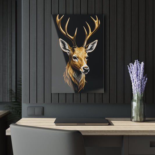 Deer Premium Acrylic Wall Art