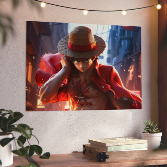 Luffy 4K Aluminium Composite Wall Art
