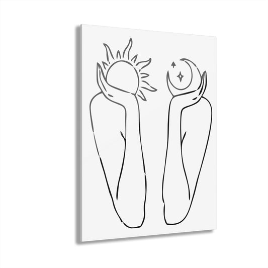 2865 Line Art Premium Acrylic Wall Art