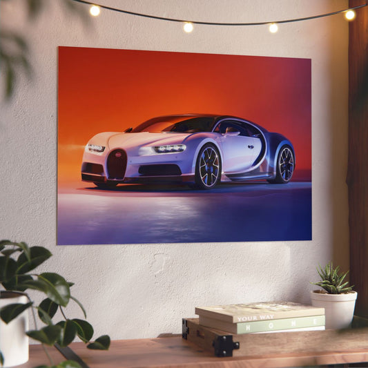 Bughatti 4K Aluminium Composite Wall Art