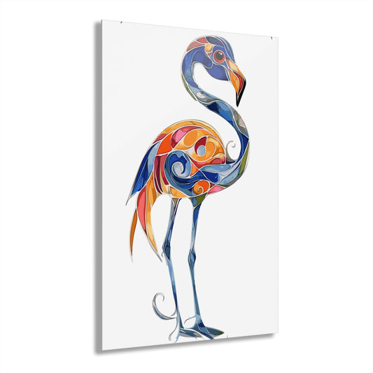 Long Neck Premium Acrylic Wall Art