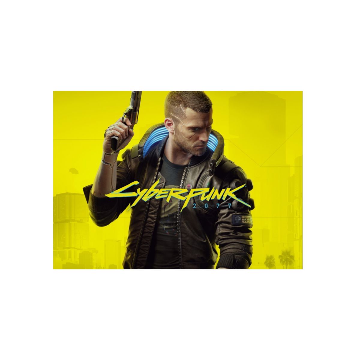 CP 2077 4K Aluminium Composite Wall Art
