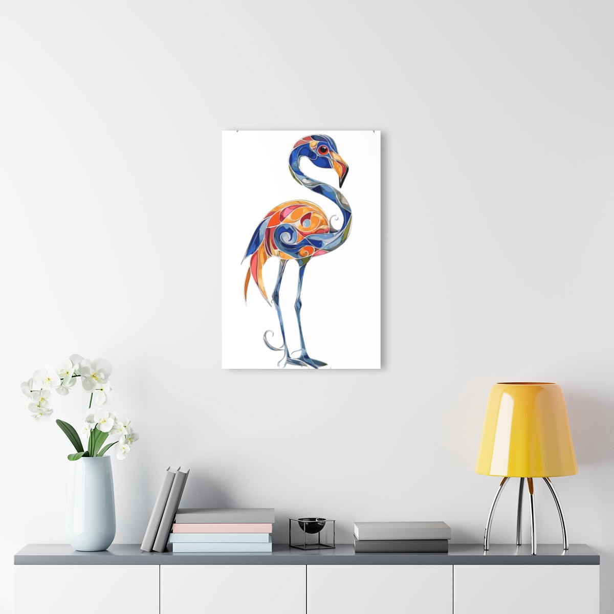 Long Neck Premium Acrylic Wall Art