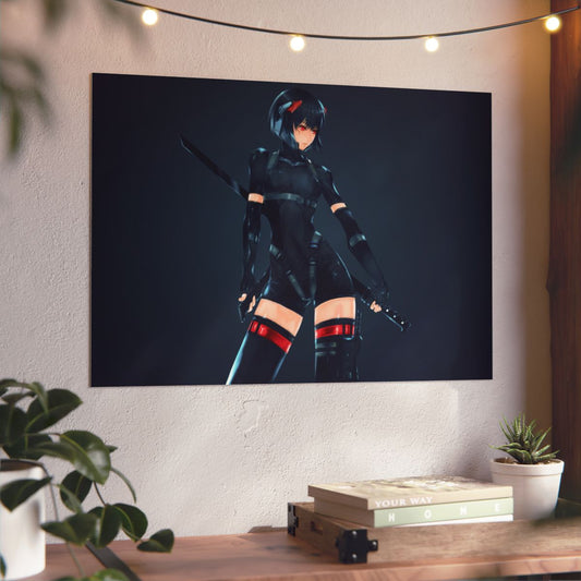 Motoko 4K Aluminium Composite Wall Art
