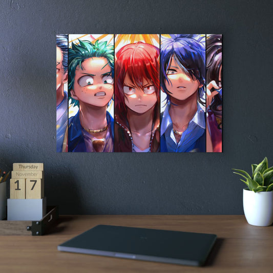 My Hero 4K Aluminium Composite Wall Art