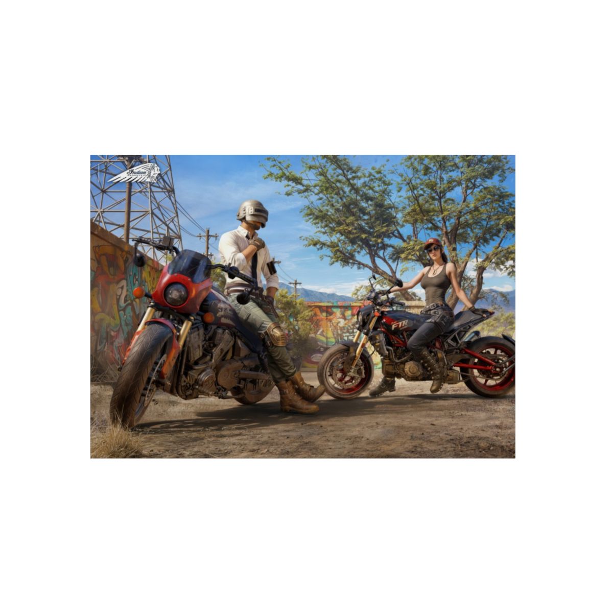 Looters 4K Aluminium Composite Wall Art