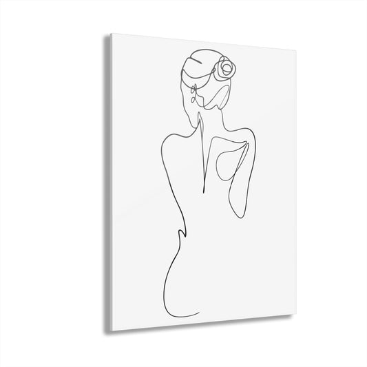 2764 Line Art Premium Acrylic Wall Art