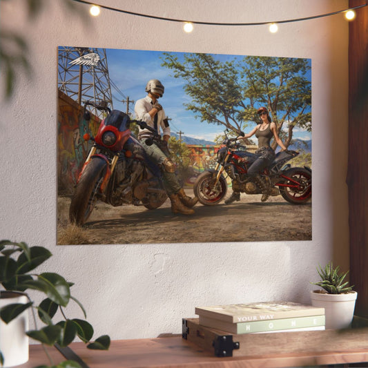 Looters 4K Aluminium Composite Wall Art
