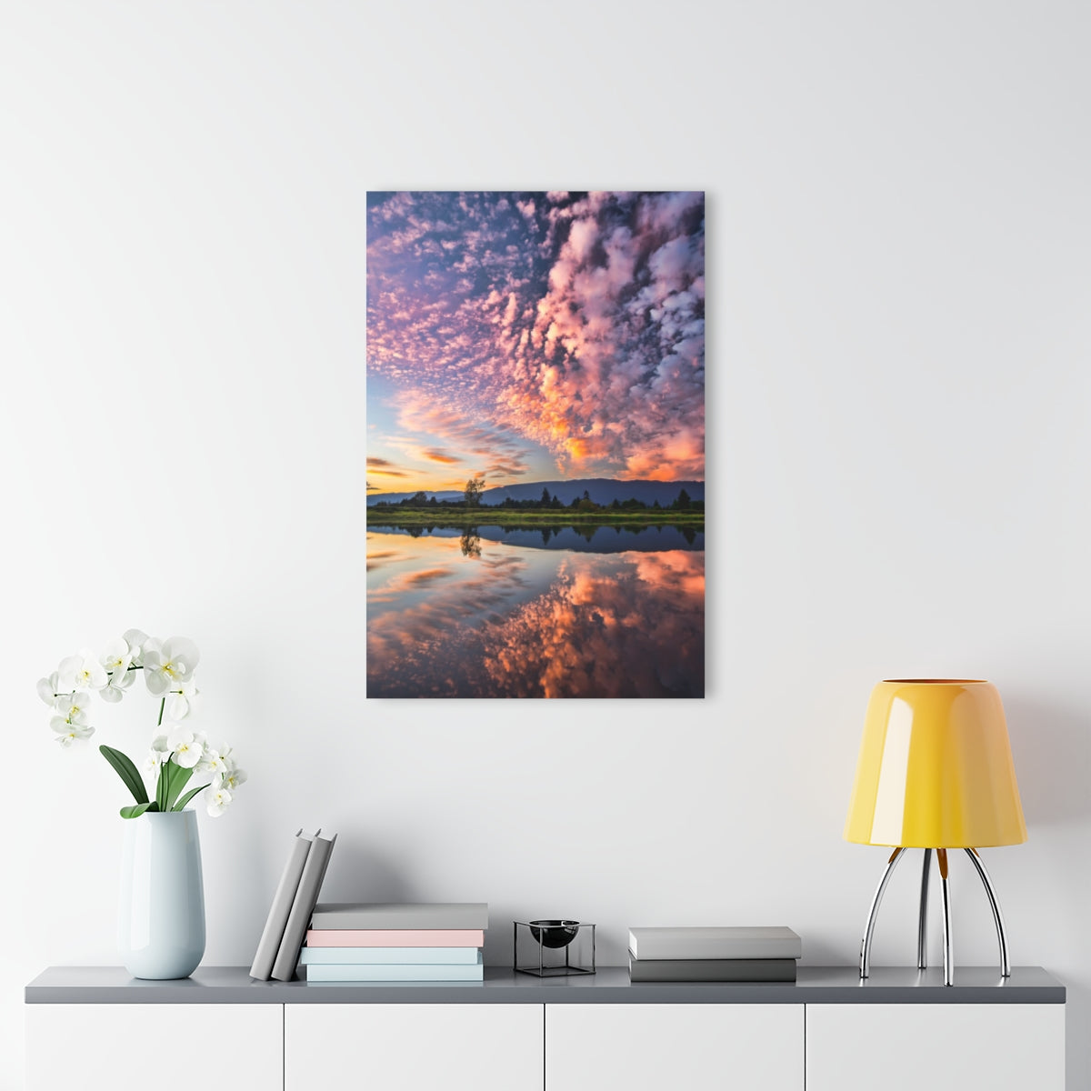 Summer Lake Premium Acrylic Wall Art