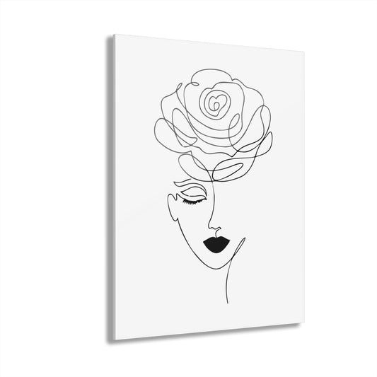 2983 Line Art Premium Acrylic Wall Art