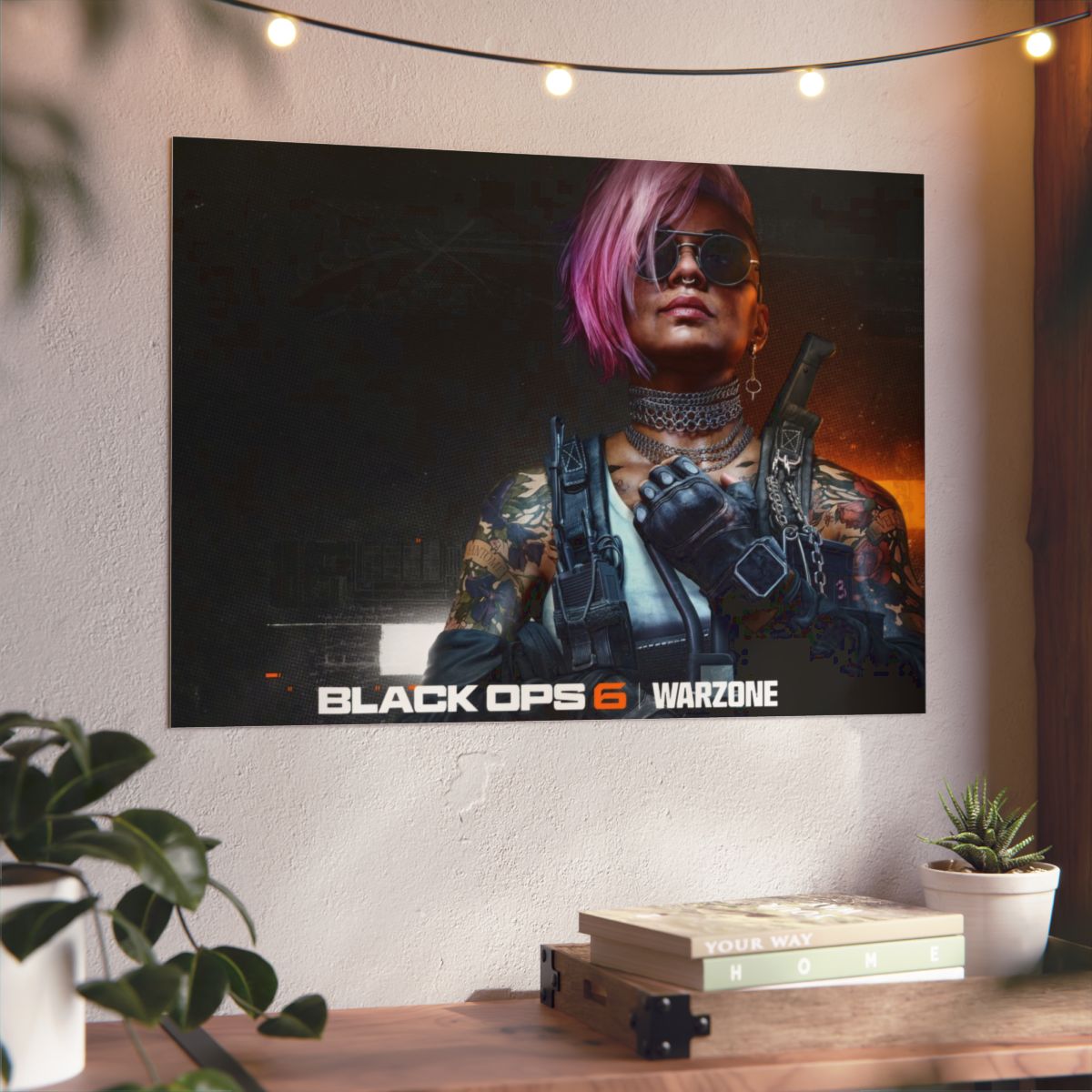 Combat 4K Aluminium Composite Wall Art