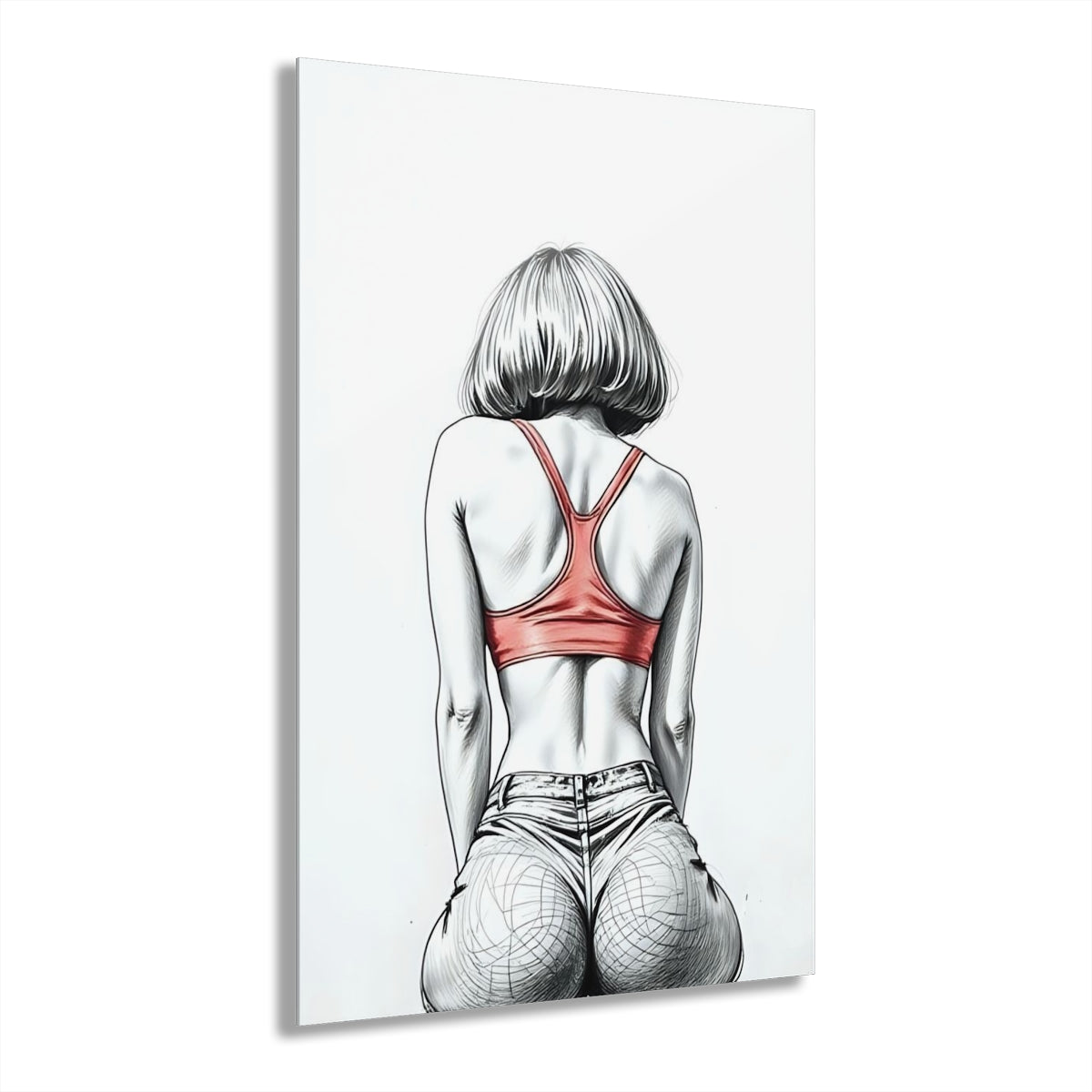 7653 Nudity Premium Acrylic Wall Art